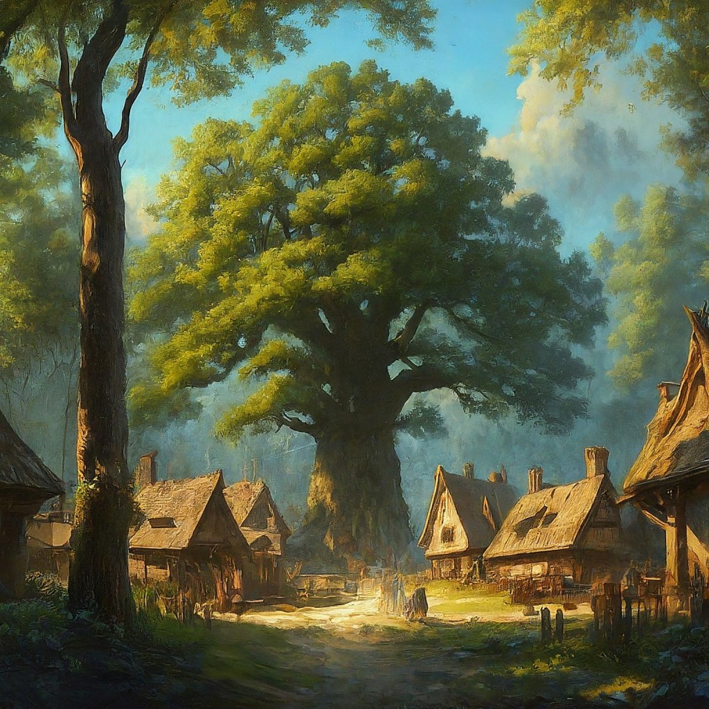 This image has an empty alt attribute; its file name is image_fx_a_medieval_village_in_the_woods___the_villag.jpg
