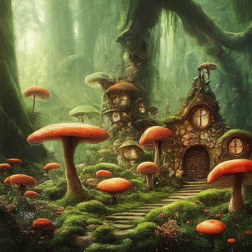 This image has an empty alt attribute; its file name is image_fx_a_fairy_village_in_a_fungi_forest1.jpg